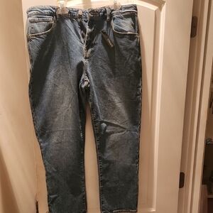 Buffalo David Bitton Women's Boyfriend Blue Jeans